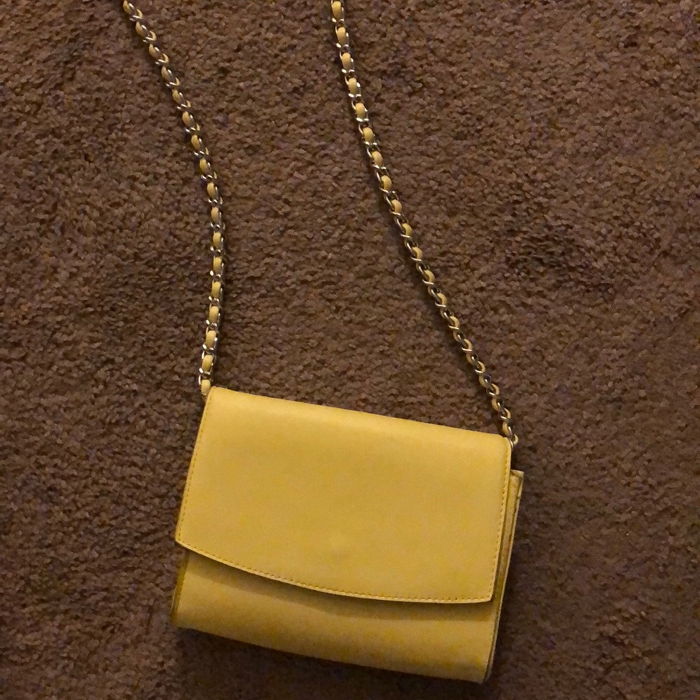 Yellow purse